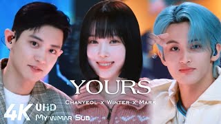 [4K] Chanyeol x Raiden - 'Yours(feat.Winter \u0026 Mark)'@SMCU PALACE at KWANGYA(Myanmar Sub)