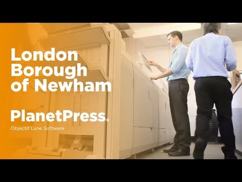 PlanetPress Suite at London Borough of Newham