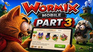 Wormix Mobile All Bosses Walkthrough Part 3 | No Commentary | 4K 60FPS screenshot 5
