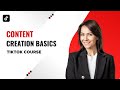 TikTok Content Creation Basics 🎥 How to Create High-Quality Videos