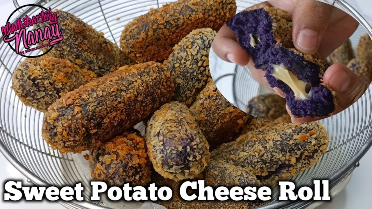 Sweet Potato Cheese Roll by mhelchoice Madiskarteng Nanay
