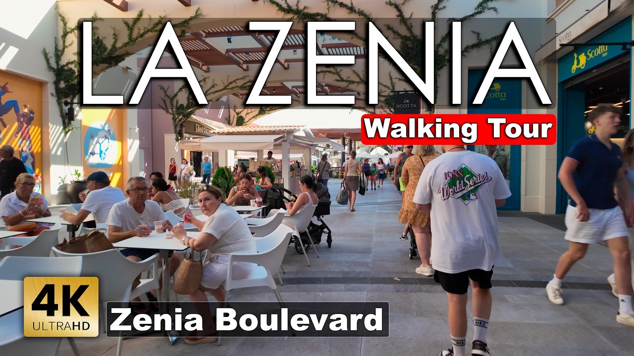 Zenia Boulevard 2025, June 26 - La Zenia, Spain | Costa Blanca - Walking tour [4k 60fps]