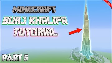 Minecraft Burj Khalifa Tutorial Part 5