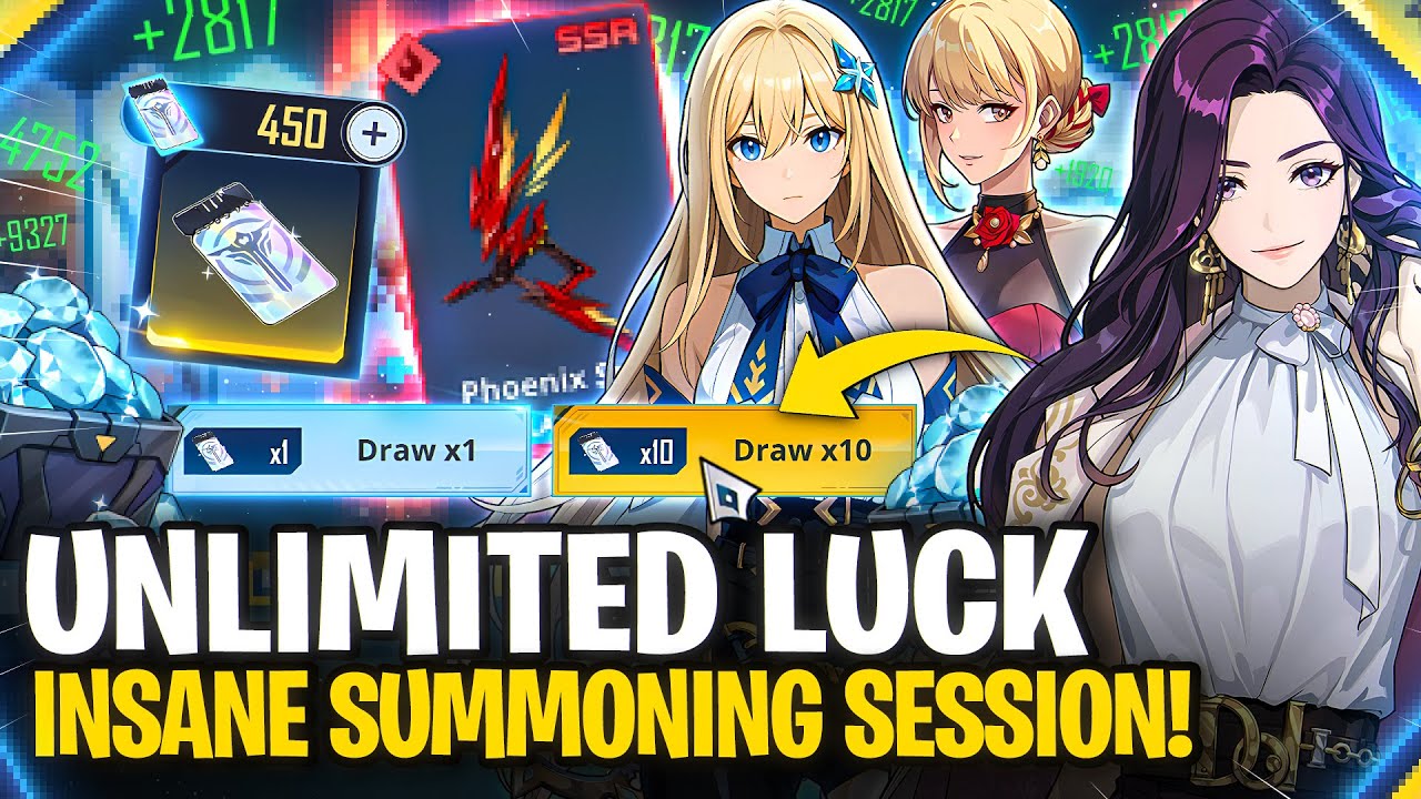 UNLIMITED LUCK! World's BEST Summoning Session! | Solo Leveling: ARISE