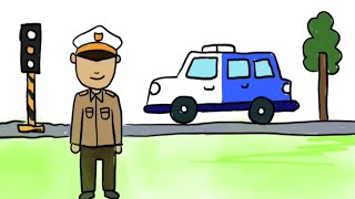Mari Menggambar Pakaian Profesi Polisi Mari Menggambar Pakaian Profesi Polisi