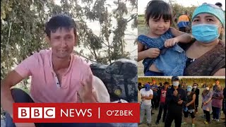 Россия, чегарадаги мигрантлар: Ўқишга кирамиз деб йўлга чиққандик - O'zbekiston, BBC News O'zbek