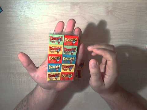 Bubble TV Выпуск №3 жевательная резинка Donald и Donald Duck