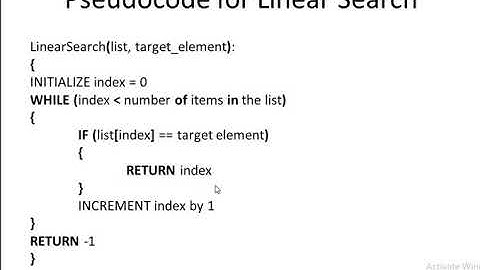 Pseudo code for linear search in C | 11(b)