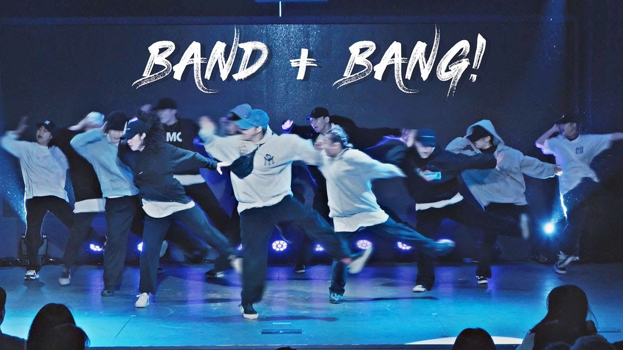 런피플의 파워 쩌는 힙합 무대 | BAND + Bang ! (Prod.by 918) @ 런피플 스트릿댄스 콘서트 Filmed by lEtudel