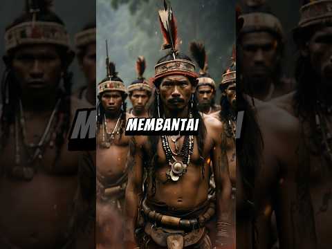 Tragedi Sampit, RITUAL suku Dayak yang MENGERIKAN.😨 #sejarah #history #ai #shorts #short #dayak