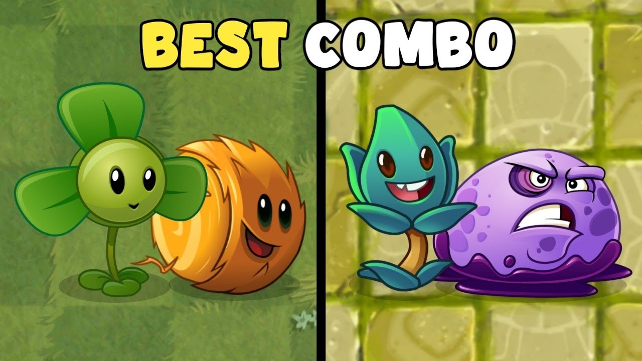 10 Most Powerful Combo in Plants Vs Zombies 2 - YouTube