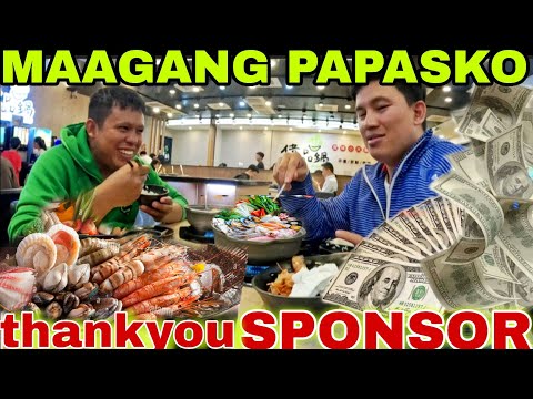 BUMAHA NG DOLLAR AT PAGKAIN PAPASKO Ng sponsor