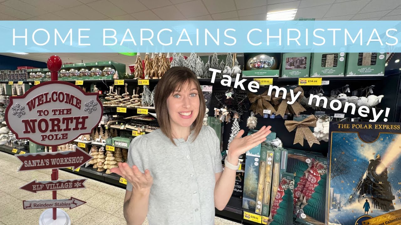 Home Bargains NEW ARRIVALS Christmas 2025 ✨