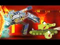 Robot attacks the tank. Cartoon about tanks in english. World of tanks cartoon. Monster Car kids.