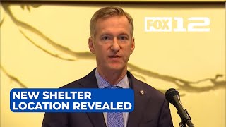 Portland mayor reveals potential location for first of 6 new homeless shelters