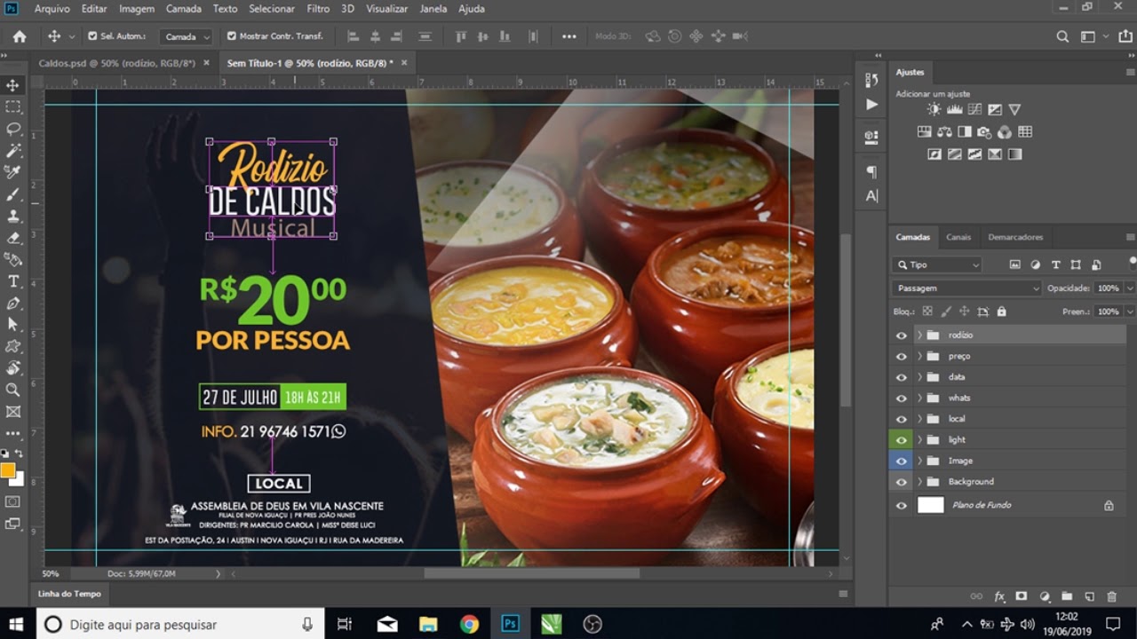 Photoshop Preparando Arte para Gráfica