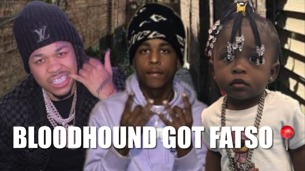 YFG FATSO BM🔙🚪HIM TO BLOODHOUND‼️Q50 POST VIDEO WITH FATSO DAUGHTER 