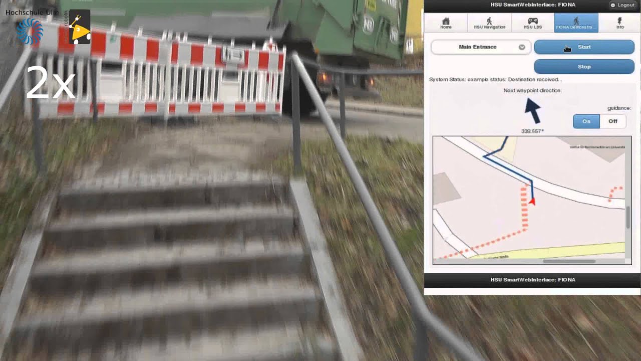 Seamless Indoor and Outdoor Navigation based on OpenStreetMap - YouTube