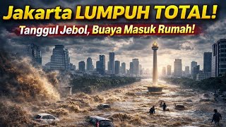 Download Lagu NERAKA AIR DI JAKARTA! MONAS \u0026 KAWASAN ELIT DITELAN BANJIR DAHSYAT MP3