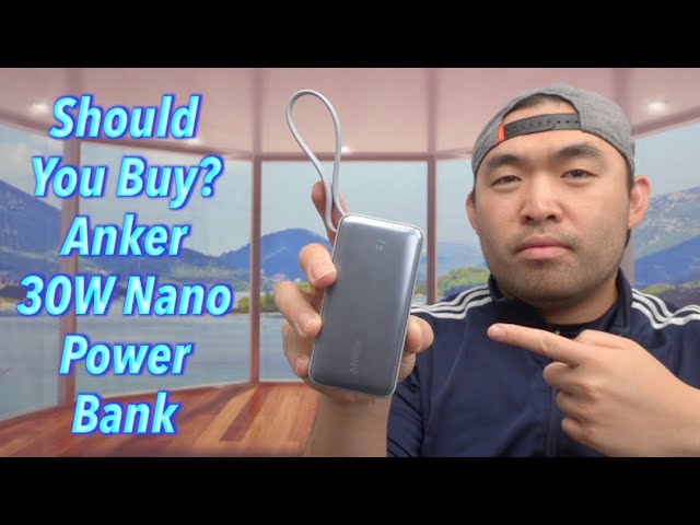 Anker Nano 30W Power Bank review - Style Meets Functionality for