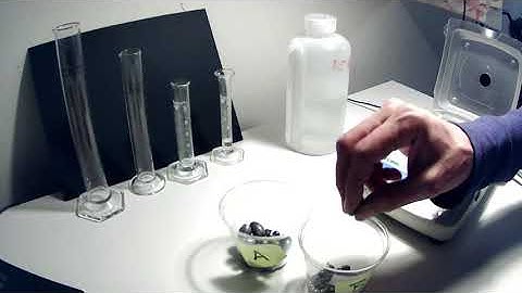 Mass and Volume Lab Video