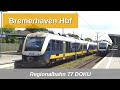 RB77: Bremerhaven Hbf Doku mit BR 146.1, Dosto, BR 648, BR 440 usw. (2019)