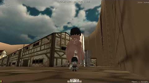 Trying out - Attack on Titan Tribute Game(City)