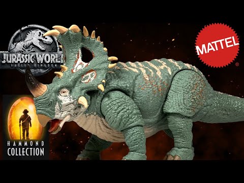 Mattel Hammond Collection Sinoceratops Review!! Jurassic World Fallen Kingdom