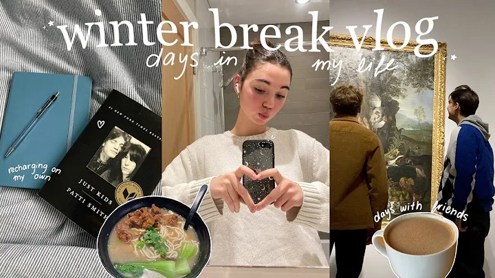 winter break vlog | ice skating, hanging out at ho...