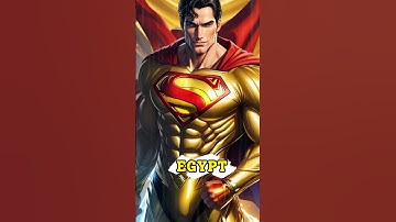 AI draws countries as Superman #shorts #shortsfeed #shortvideo #short #superman #ai