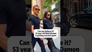 Can you believe it53 year old Matt Damois getting married agai