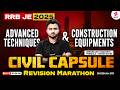 RRB JE Civil Classes | Advanced Construction Techniques | RRB JE Civil Marathon Class by Shubham Sir
