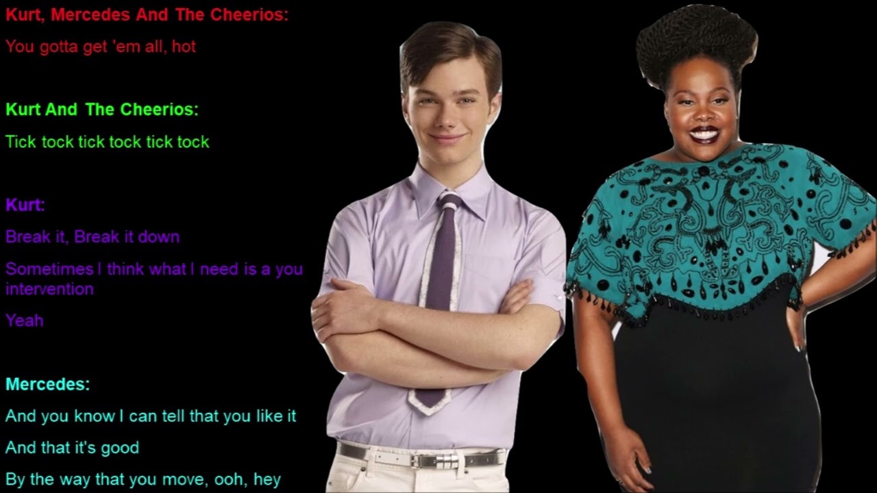 4 Minutes Glee Lyrics
