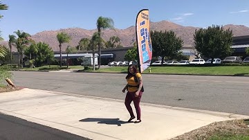 Custom Advertising Backpack Flags - Feather Flag Nation