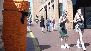 These Girls will Never forget The Carrot !! Angry Carrot Prank !!