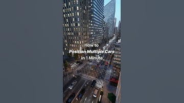 🤔How to Position Multiple Cars in 1 minute?