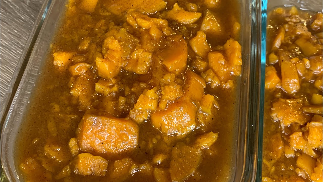 Instant Pot Candied Yams YouTube