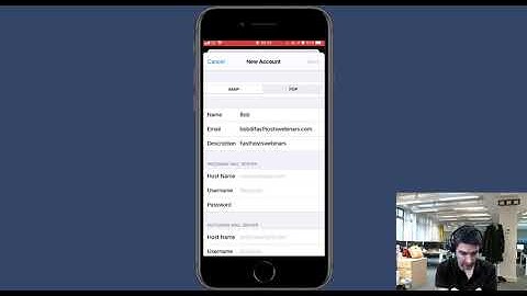 Setting up a Fasthosts POP / IMAP mailbox on an iPhone or iPad