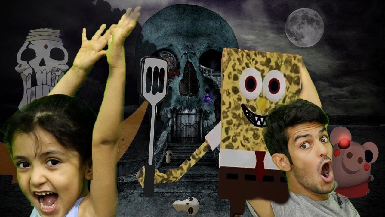 سبونج بوب تحول إلى بيقي!! مرعب!!