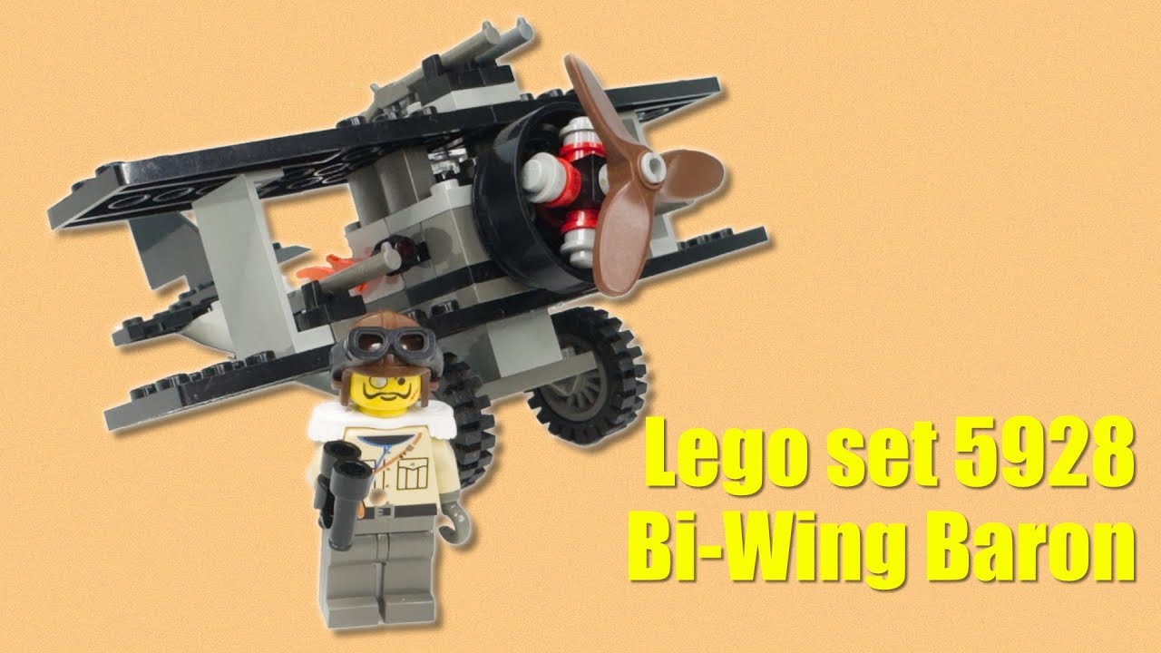 Vintage Lego set 5928 Bi-Wing Baron, released in 1998. - YouTube