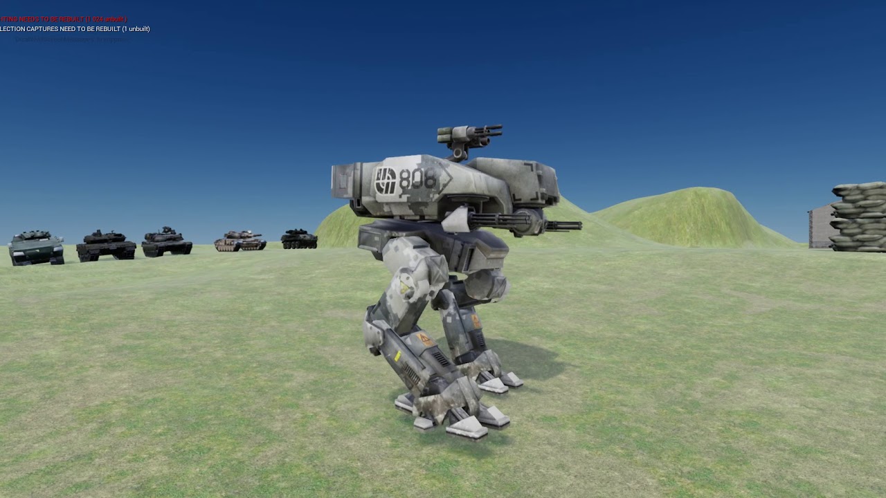 BF2142 L5-Reiseg(EU faction) battle walker demo