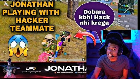 Jonathan NADES his HACKER TEAMMATE* on live stream😨