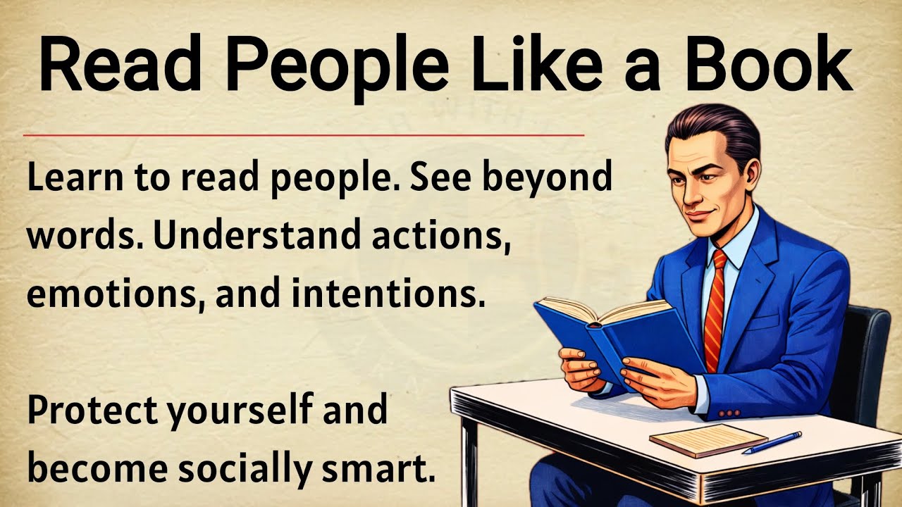 Read People Like a Book | Motivational Video 🔥 | Graded Reader ✅ | Improve Your English Fluency 🎧