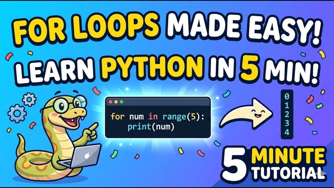 loops in python. - YouTube