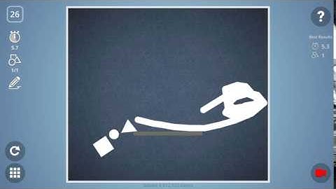 Check out how I solved level 26 in Brain It On! #BrainItOn