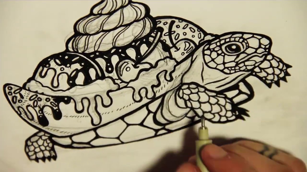 Tortoise Sundae Rocky Draws: Tortoise Sundae - YouTube