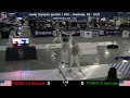 A1 - Cadet  Women's Foil-T4 -(Fedeli v Tsimiklis)- JOs and Div I NAC -Charlotte, NC -2025