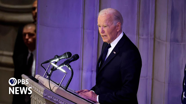 WATCH: Jimmy Carter established ‘model post-presidency,’ Biden says in eulogy | Carter Funeral