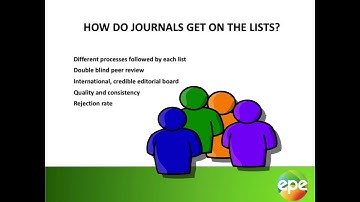 Selecting a Journal for your publication Part 2: Accreditation and Open Access
