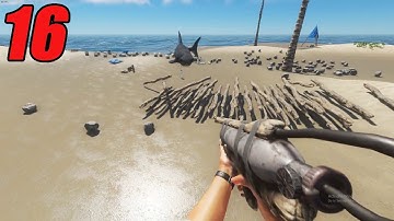 GOT A SPEARGUN | Stranded Deep #16 | OpTicBigTymeR